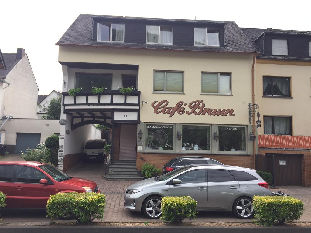 Pension Cafe-Braun Löf Exterior foto